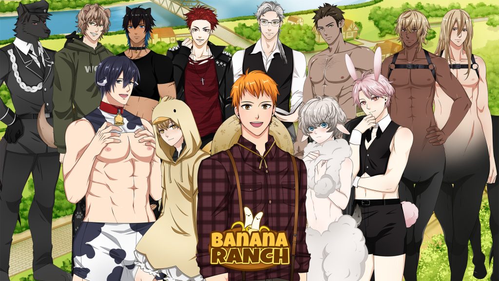 Banana Ranch: A Unique 18+ BL/Yaoi/Gay Visual Novel and Dating Sim Game